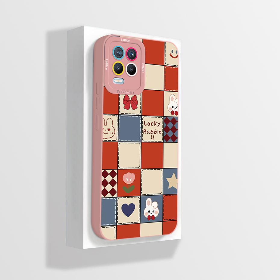 For Realme 8 Case Realme 8 5G Phone Case Realme 8i Case Realme 8 Pro 8s Aesthetic Cartoon Astronaut Square Shockproof Back Cover