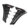 2PC Car Styling Carbon Black Body Fender Side Trunk Stickers Accessories For BMW Mini JHON COOPER WORKS Emblem R56 R53 R50 F55 S