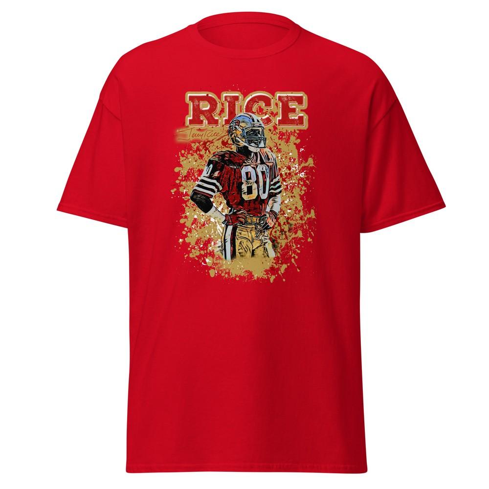 

Jerry Rice classic tee 49ers football shirt L