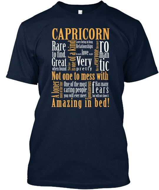 

Amazing Capricorn T-Shirt Made in the USA Size S to 5XL XL