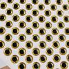5mm 6mm Simulation 100pcs/lot Eyeball 3D Fish Eyes DIY Eyes Fishing Lure Eyes Artificial Fish Eyes