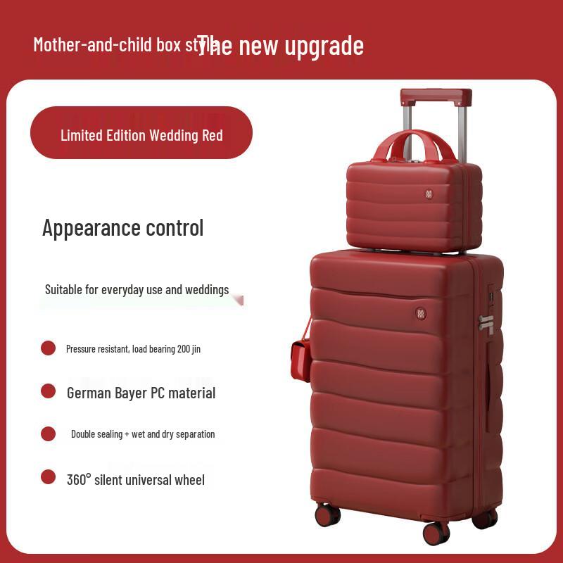 Jourhey Shi Women s Wedding Travel Suitcase 20 inch