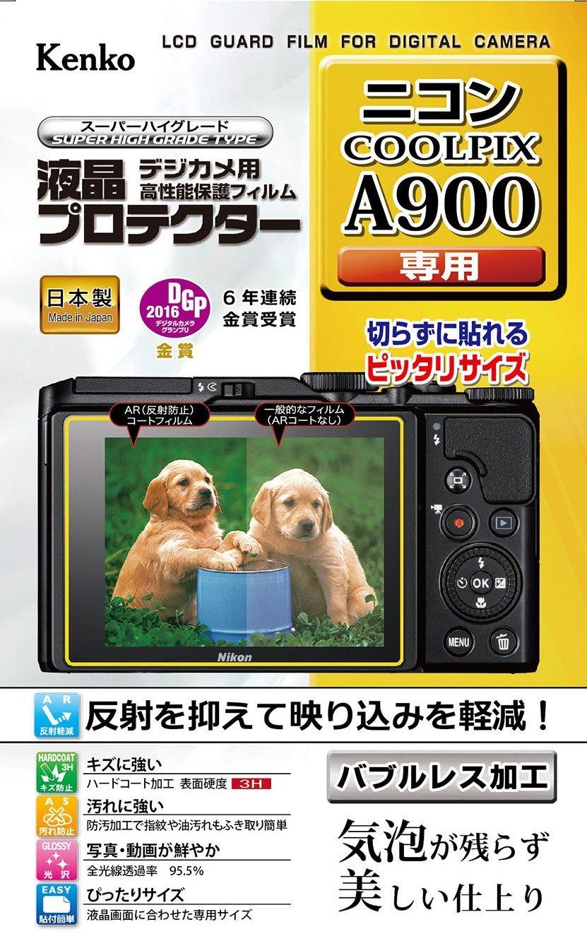 Kenko LCD Protection Film LCD Protector for Nikon COOLPIX A900 KLP-NCPA900