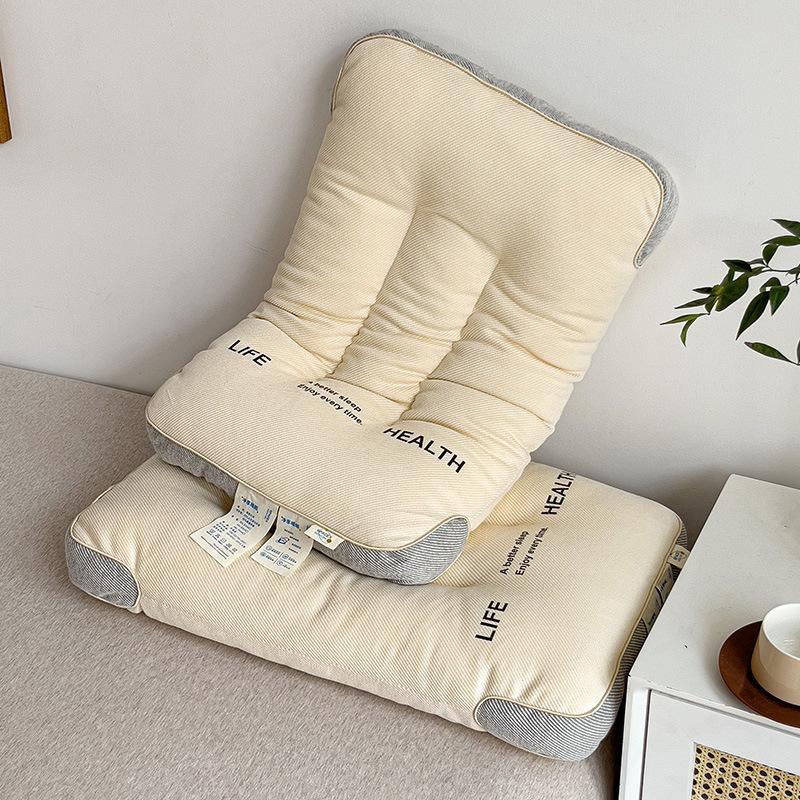 Pillow Core To Aid Sleep, Neck Pillow, Fiber Pillow, Single Household Pillow, Pillow