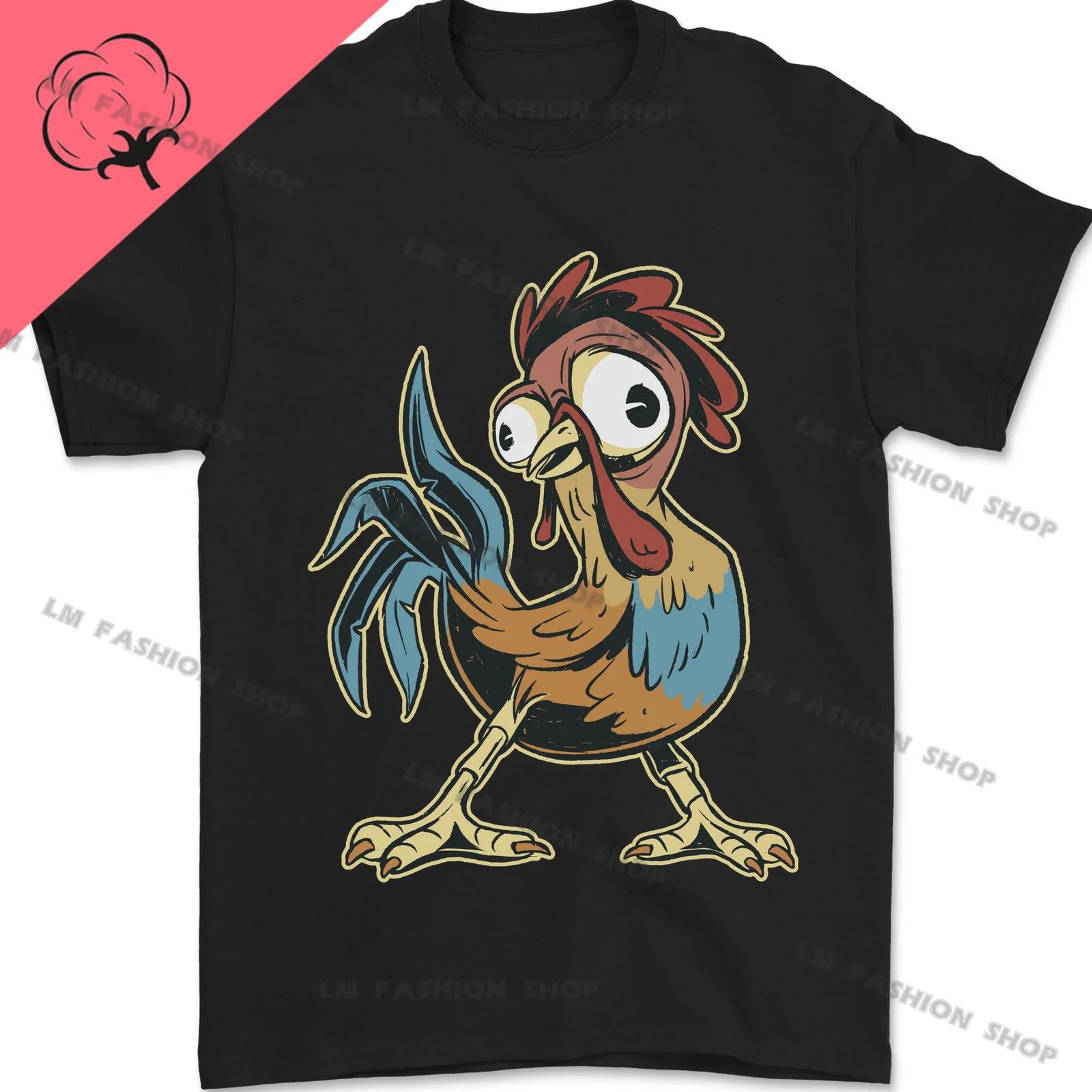 

A Funky Rooster Farm Graphic TShirts Men s Clothing Short Sleeve Tops Cotton Tees Women s Printed T-Shirt 3XL