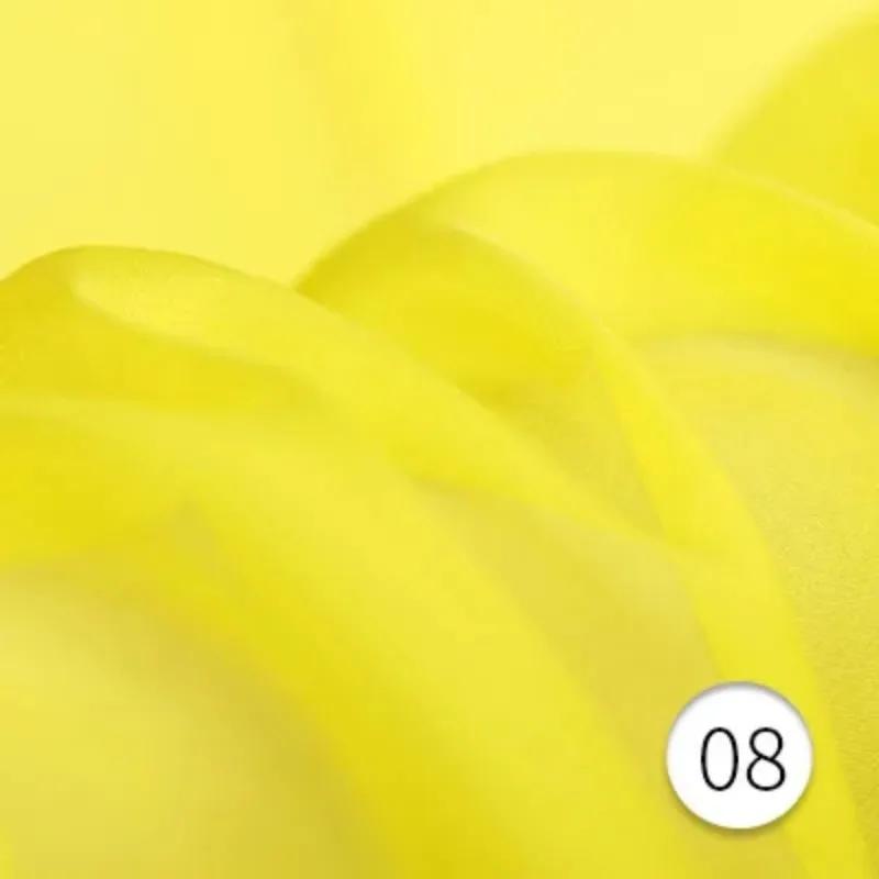 100% hedvábný šifon z moruše na metr pro Hanfu, svatební šaty, pyžama, sukně, šití DIY, tenká látka, prodyšná