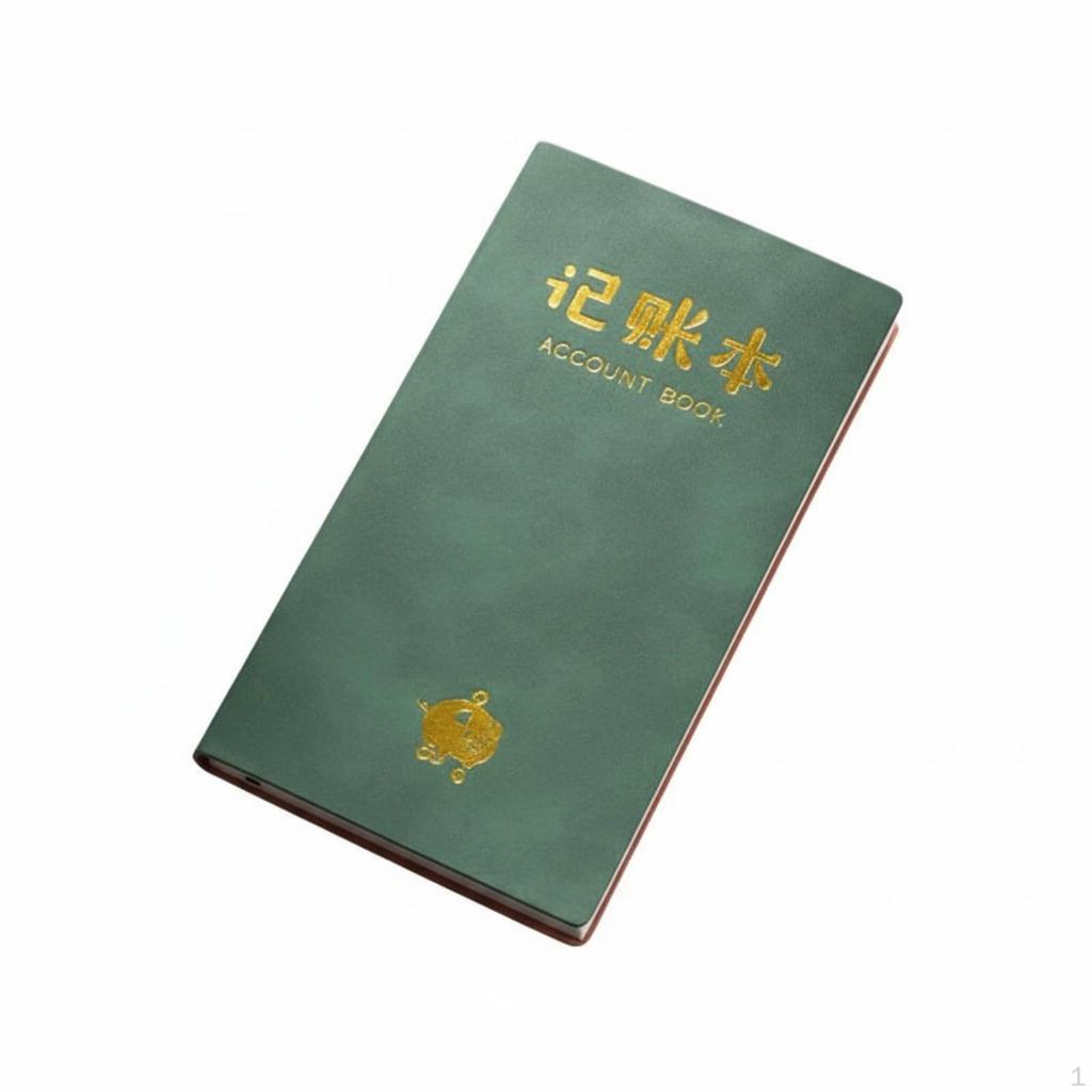 A6 Accounting Notebook, Expense & Income Ledger, Financial Log Book, Business Home Use