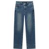 EICHITOO Women's High-Waisted Tapered Leg Jeans