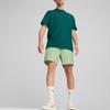 Puma Mmq Logo Bubble Yarn Loose Elastic Waistband Simple Casual Shorts Men Shorts Green 624018-89
