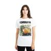 Chevrolet Womens/Ladies Corvette Poster Vintage T-Shirt