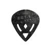 Guyatone Crystal Fragment Made In Carbon Fiber Jazz Triangle JT25CF2 Picks, 25-Pack, Japan, (CF), Shape,