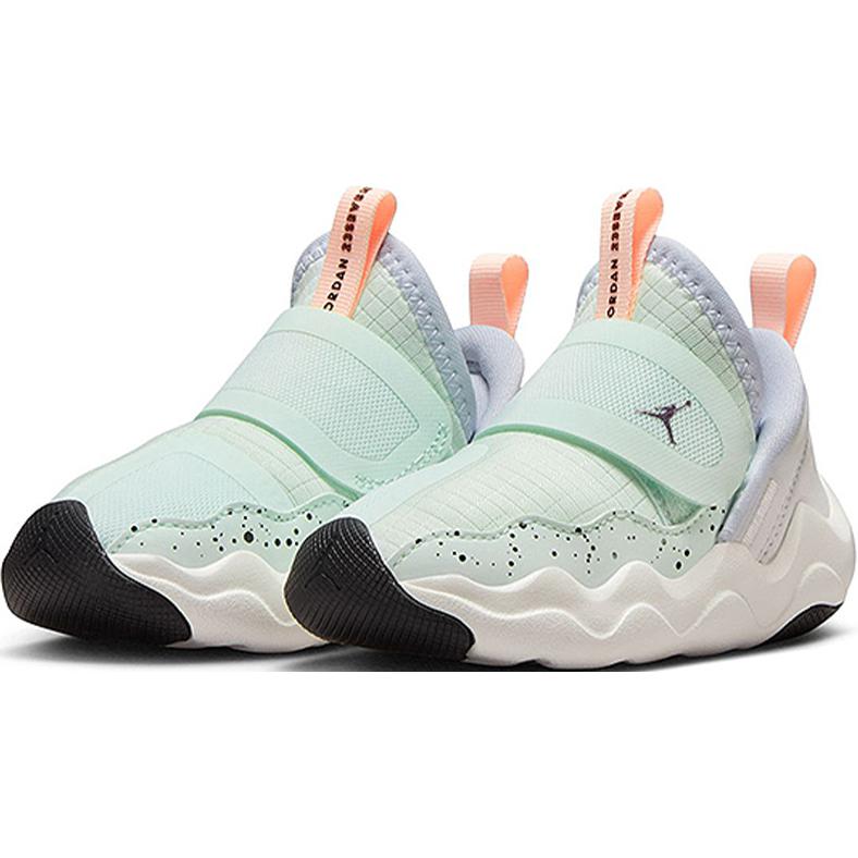 Air Jordan 23/7 TD Barely Green Grey Baby Sneakers Black Sail White DQ9294-301