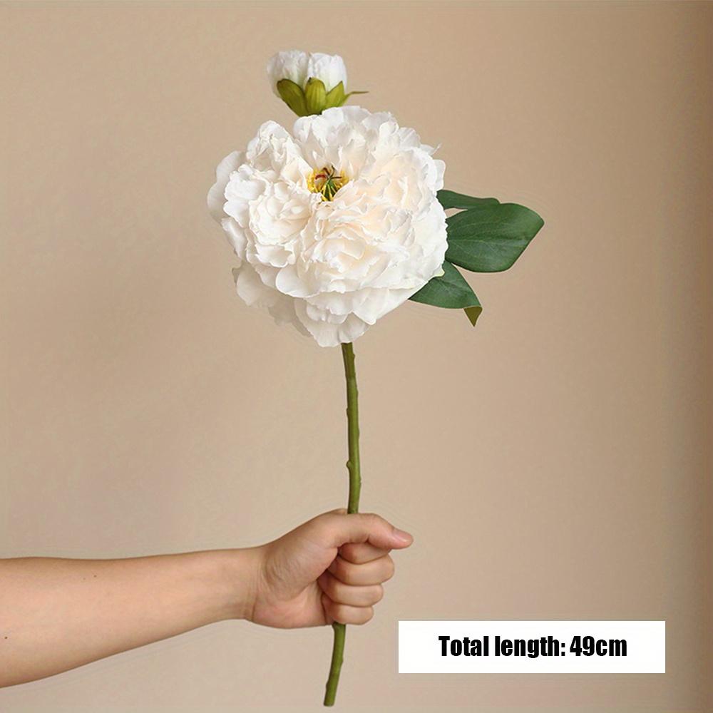 

Большие шелковые пионы искусственные цветы высокого качества имитация пиона европейский стиль искусственные цветы букет для свадьбы домашний декор 1 шт белый