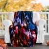 1pc Transformers2 Theme Blanket - Digital Print, Polyester, Cozy for All Seasons, Perfect for Outdoor, Camping, and Travel