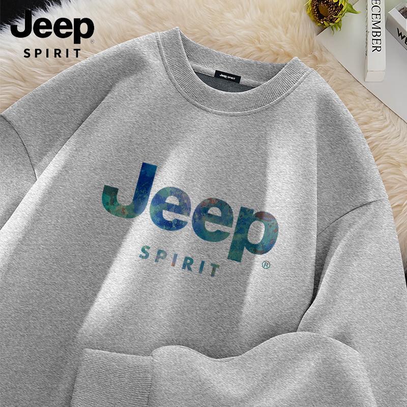 

JEEP SPIRIT Men s Heavyweight Fleece Sweatshirt XL