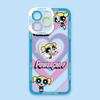 Anime The P-Powerpuff Girls Cover Clear Phone Case For iPhone Apple 17 AIR 16E 16 15 14 12 13 11 Pro Max Plus XR DIY Shell Case