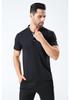 Men's Summer Short Sleeve Quick-Dry Sports T-shirt for Tennis, Baseball, Running, and Fitness
