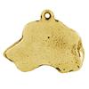 Irish Wolfhound - necklace with a dog in a gift box, gold-plated pendant for a dog lover, striking jewelry by Art-Dog