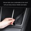 For Tesla Model YL Juniper 2026 Center Console Silicone Mat Designed Refresh, Non-Slip Design 6-Seater YL - Wireless Charging