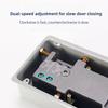 Universele Vloerscharnier Glazen Deur Bodemveer Winkel Frame/Frameloze Gehard Glazen Deur Accessoires