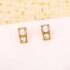 Musla Hot Sale Vintage Earrings for Women Luxury Jewelry Fashion Pearl Designer Eardrop Pure 925 Sliver Lady Party Stud Earrings