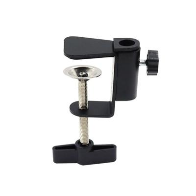 Durable Metal Bracket Clamp Plastic Black White Tablet Holder Fittings Base Hose Universal
