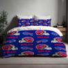 Regalo Natale Buffalo Bills Copripiumino Tre Set Biancheria da Letto Nome Personalizzato Biancheria da Letto Compleanno Coperta Trapuntata Regalo Halloween Ritorno a Scuola.