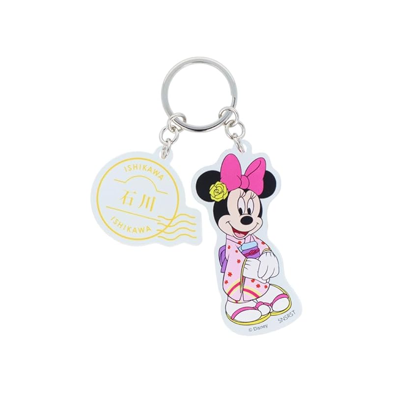 

[Sunstar Stationery] disney key ring acrylic DREAM TRAVEL minnie mouse Ishikawa prefecture S8348510