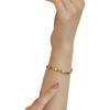 18K Gold Plated Silver Bracelet for Women - High-End, Fade-Resistant, New 2024 Design