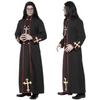 Medieval Costume Men's Wizard Priest Priest Priest Priest Robe Suit