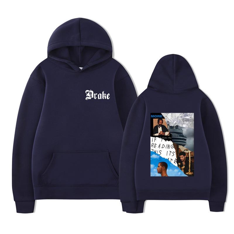 Rapper Drake Music Album Cover Graphic Hoodies Men Long Sleeve Sweatshirts Women Streetwear Pullovers Sudaderas