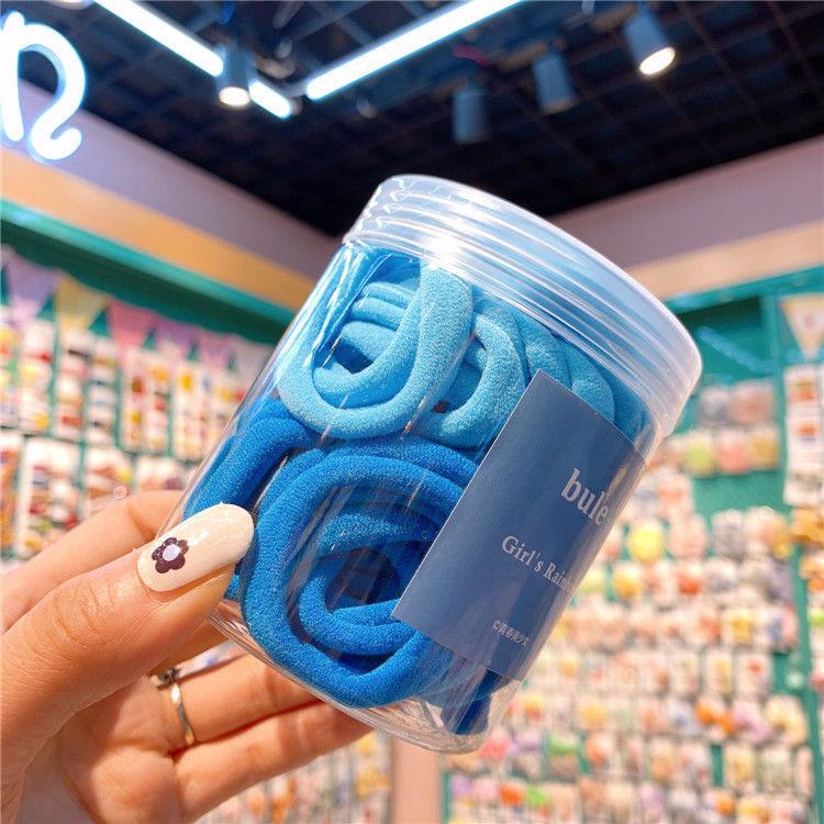 

Резинки для волос Candy Color - 50 высококачественных резинок для хвостиков и аксессуаров