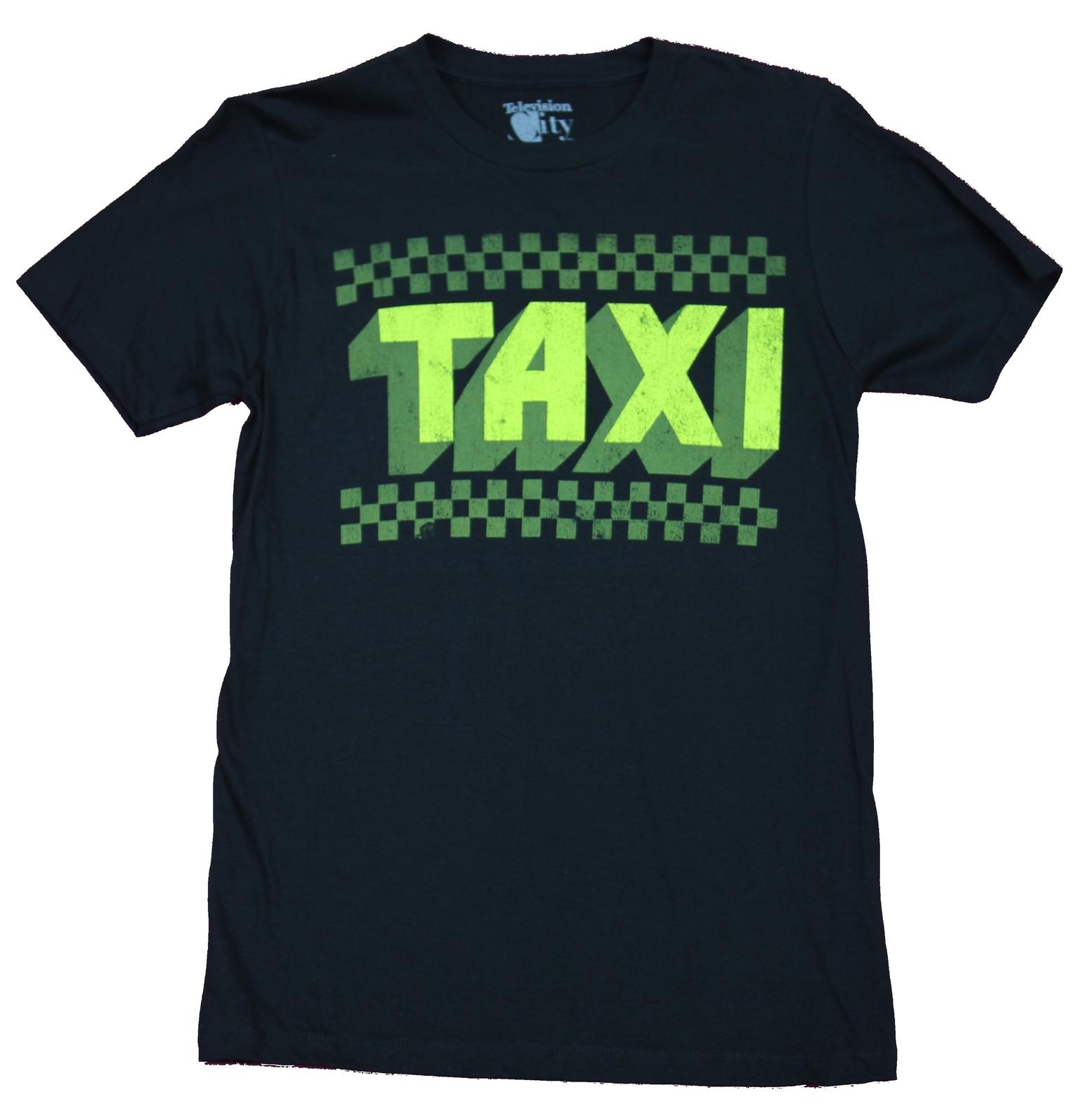 Taxi Mens T-Shirt - Distressed Classic Show Logo XXXL