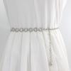 Women'S Skirt Ring Metal Waist Chain Decorative Suit Dress Thin Belt Adjustable Chain Accessories
