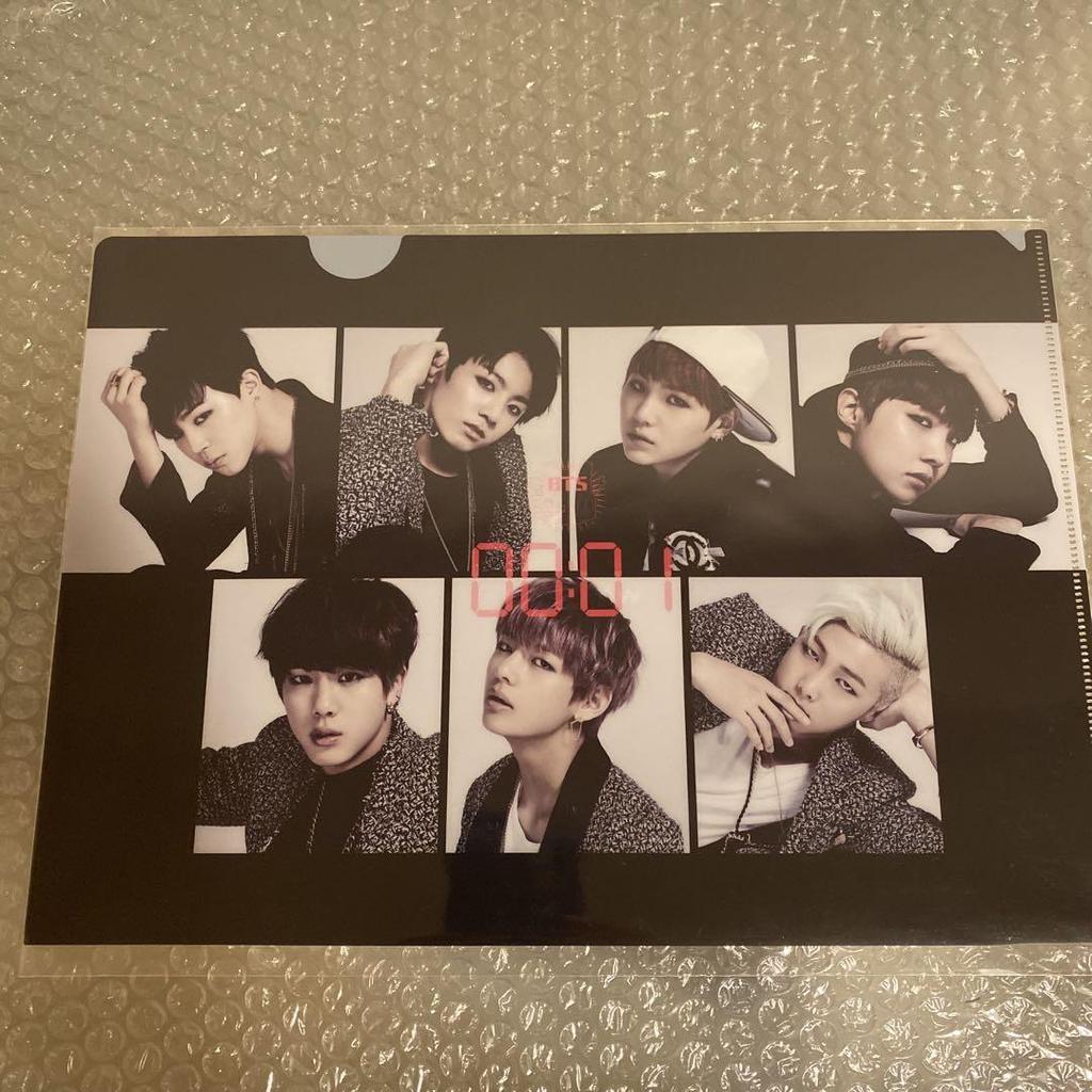 [USED] BTS Official Purchase Bonus (Not for Sale) All Member Photo & Clear File