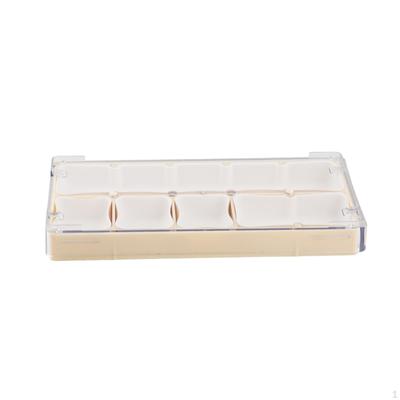 Watch Movement Parts Organizer Box with Protective Cover for Repair Tools