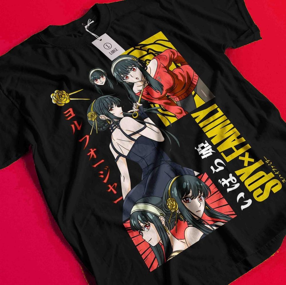 

Spy X Family T-Shirt Anya Tshirt Loid Yor Forger Shirt Bond Sylvia Tee Damian BB1629 4XL