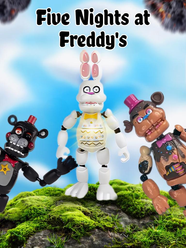 Figures Five Nights At Freddy's FNAF Animatronics Set of Toys 6 Cm 14-16 Cm