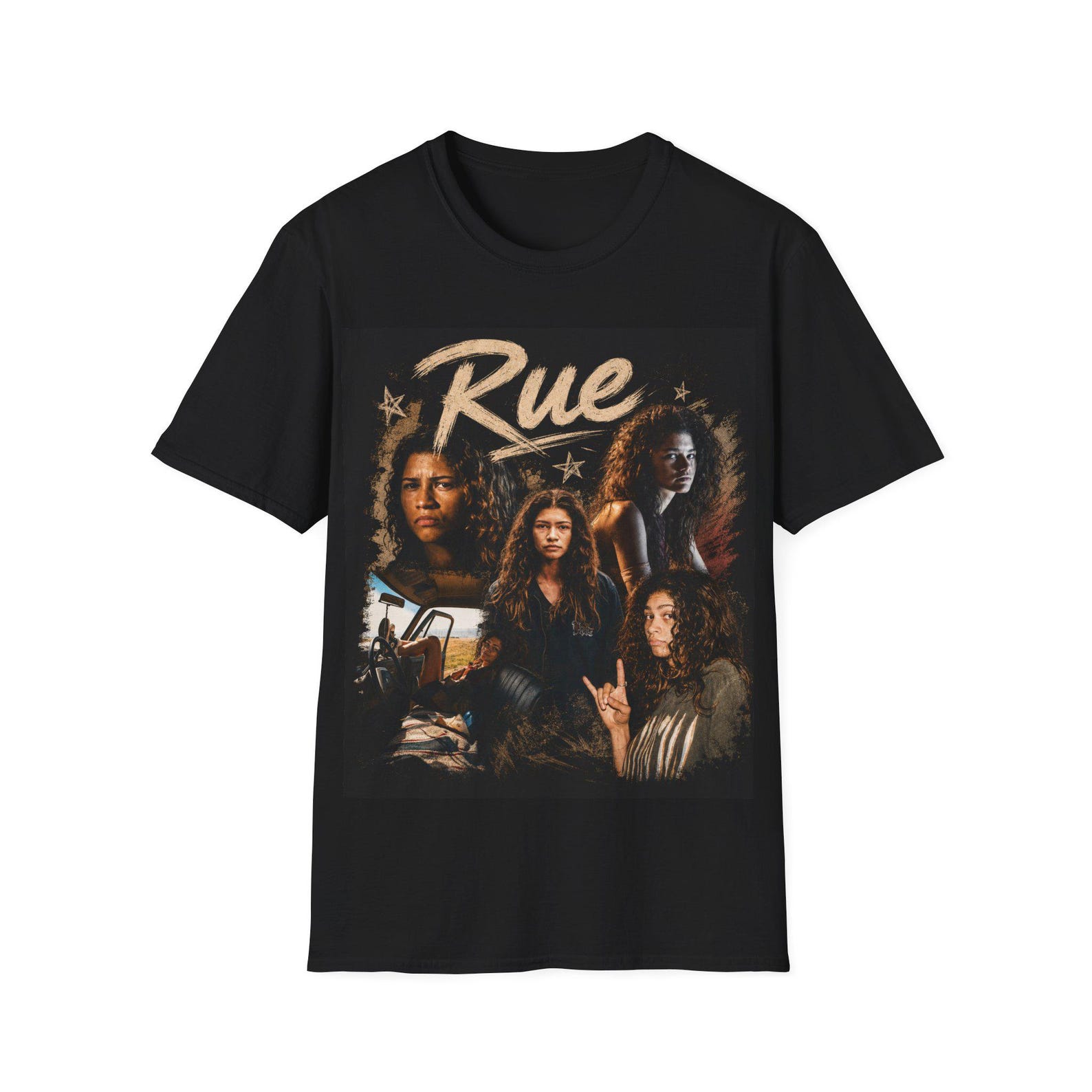 Rue Euphoria Zendaya T-Shirt | TV Show Fan Tee M