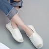 Summer Linen Flat Shoes Women Lightweight Breathable Fisherman Shoes Ladies Soft Casual Shoes Slip On Lazy Loafers 2024