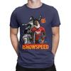 Fashion IShowSpeed Royal Rumble T Shirt For Unisex  Pure Cotton T-shirts Short Sleeve Tops