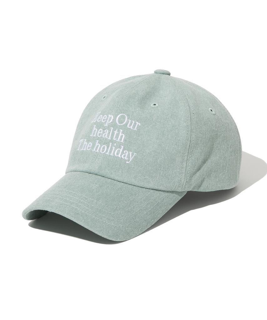 MILLO ARCHIVE Holiday Signature Ball Cap [Mint Grey]