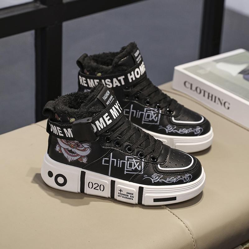 TUINANLE Original Winter Warm Men Plus Snow Sneakers Soft Sports Casual Outdoor Men Sneakers Cotton Walking Shoes