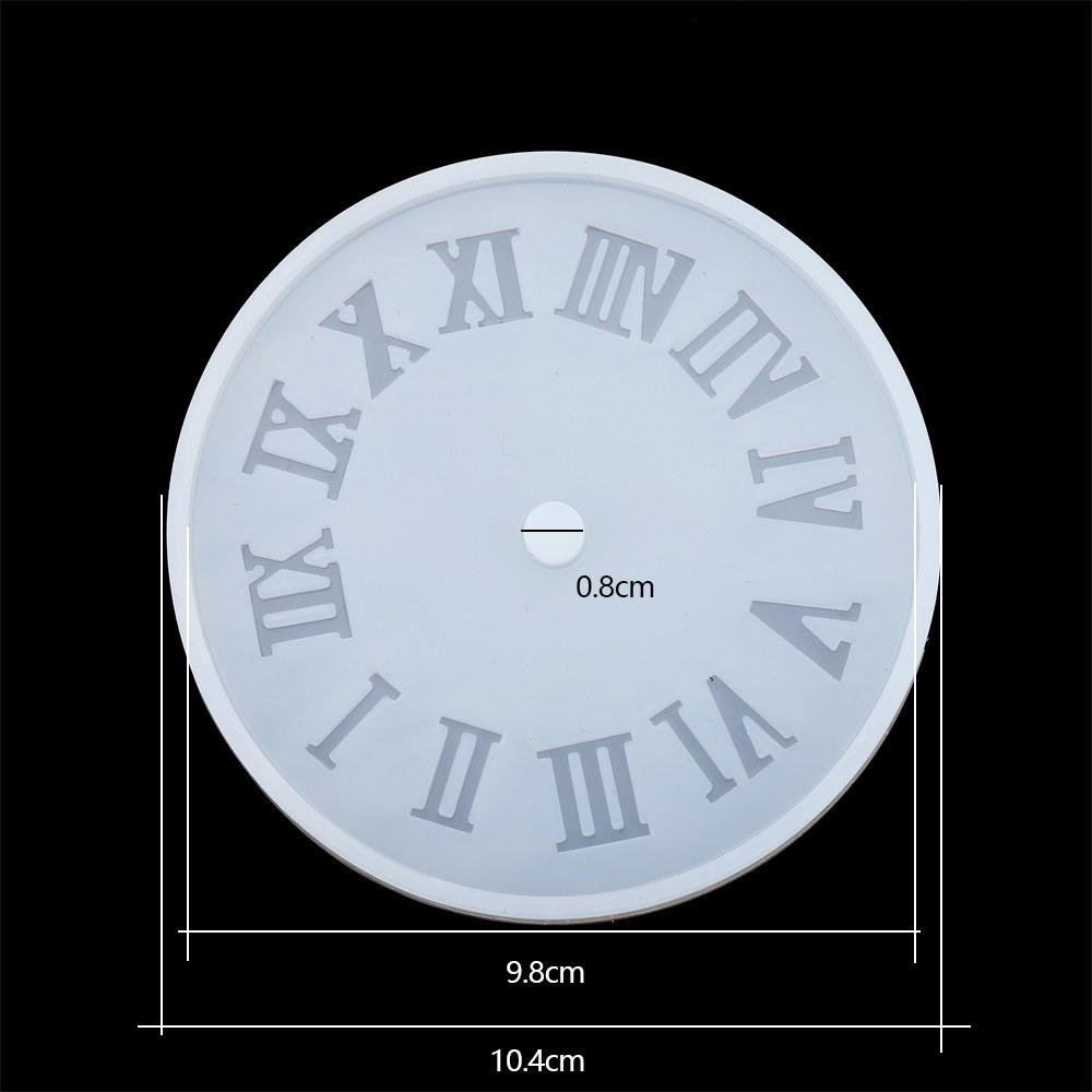 1Pcs Clock Resin Epoxy Molds Mixed Size Silicone UV Resin Casting Molds For DIY Jewelry Making Findings Supplies Accessories