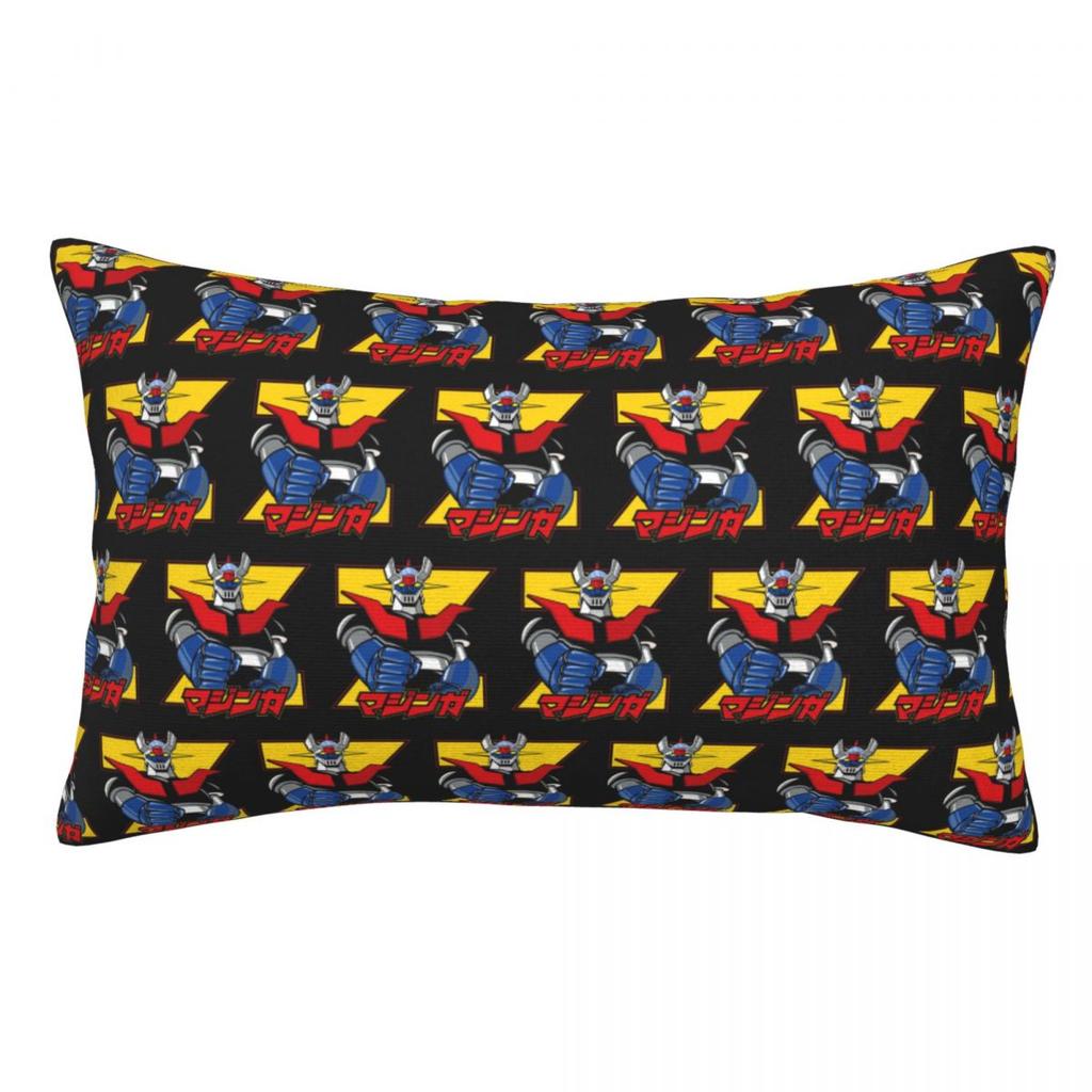 Mazinger Z Rectangle Pillowcase Cushion Cover Decor Bedroom Bed Home Comfort Throw Pillow