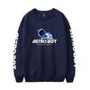 Women Men's Astro Bot Print Hoodies Round Neck Hooded Sweatshirts Man Pullover Male Top Streetwear Outdoor Tracksuit