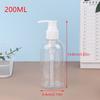 200-500ml Portable Empty Pump Dispenser Bottles Cylinder Shampoo Lotion Durable Refillable Containers For Liquid Soap