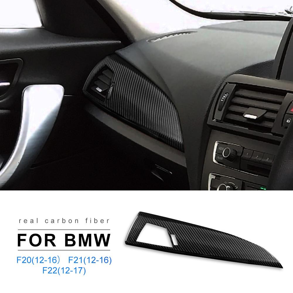 Dry Carbon Fiber Dashboard Air Vent Trim for BMW F20 F21 F22 1 Series 2 Series 2012-2017