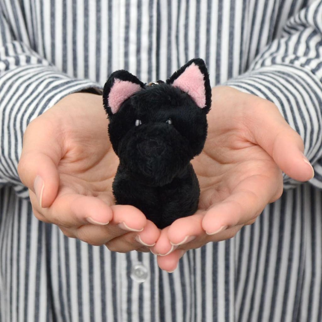 NICI Scottish Terrier Key Ring Keychain BB Girls Black 3.9 Inches (10 Cm), Black