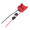 18V Battery Adapter and DC Power Cable with 3x30A Fusing Wiring Terminal for Mini